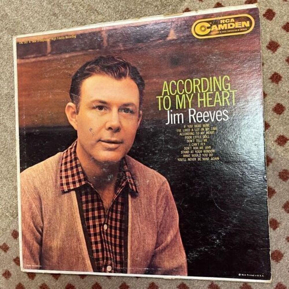 Jim Reeves - According To‎ My Heart record